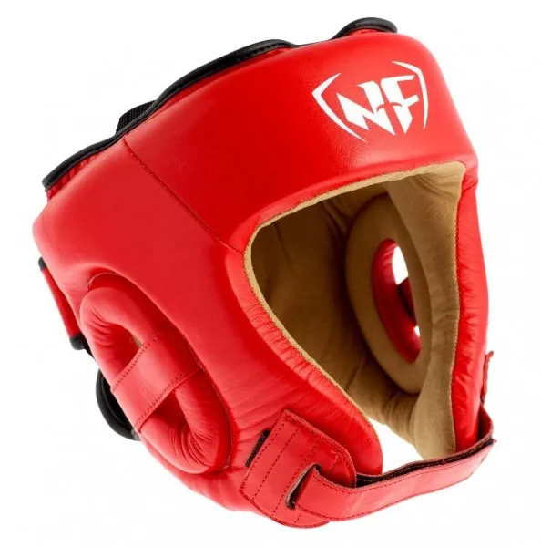 Nordic Fighter Boxing Helmet Röd Boxningshjälm Small