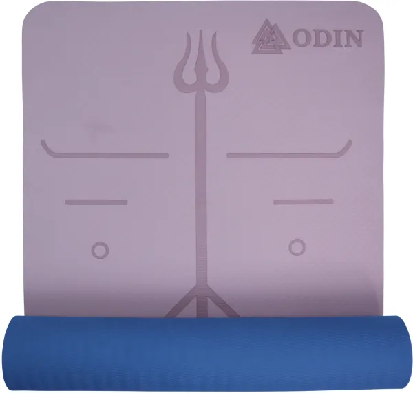 Odin Dual Rosa/Blå TPE Yogamatta 0,6cm